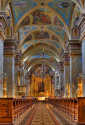 KATEDRA KIELECKA: wnętrze, bazylika pw. Wniebowzięcia Najświętszej Marii Panny, Kielce; źródło: www.digart.pl
