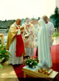 KORONACJA MATKI BOŻEJ FATIMSKIEJ: 14.viii.1991, sanktuarium św. Piotra Apostoła, Wadowice; źródło: www.swpiotr.wadowice.pl