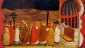 CUD w TRANI, episod 3 - PROCESJA PRZEBŁAGALNA: UCELLO, Paweł (1397, Florencja - 1475, Florencja), 1465-1469, 33x58.5cm, tempera na panelu, Galleria Nazionale delle Marche, Urbino; źródło: babilonia61.com