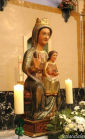 MATKA BOŻA i IVORRA IVORRA: XIVw., polichromia, drewno, renowacja 1951, kościół św. Cugata, Ivorra; źródło: www.festacatalunya.cat