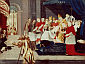 NADANIE ODPUSTÓW przez EUGENIUSZA IV: SCHEUBEL, Joseph, 1727, fresk, chór bazyliki św. Jerzego, Walldürn; źródło: www.karlheinzbecker.privat.t-online.de