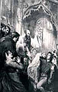 CUD w MIDDELBURGU: XVII w.?, jeden z serii obrazów ukazujących cud w Middelburgu, kościół św. Jakuba, Louvain; źródło: www.therealpresence.org