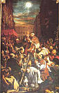CUD EUCHARYSTYCZNY W TURYNIE: CARAVOGLIA, Bartolomeo (ok. 1620, Piedmont - 1691), ołtarz główny, bazylika Corpus Domini, Turyn; źródło: www.therealpresence.org