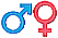 MAN and WOMAN symbol