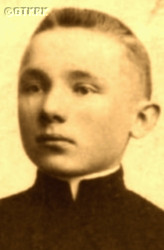 BESZTA-BOROWSKI Anthony - 1905, as a seminarian, source: gmnr1.pdt.pl, own collection; CLICK TO ZOOM AND DISPLAY INFO