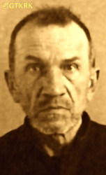 BUDKA Nicetas - 1946, prison photo, source: commons.wikimedia.org, own collection; CLICK TO ZOOM AND DISPLAY INFO