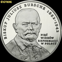 BURSCHE Julius - Obvers, 20 zł commemorative coin, 2017, source: archiwum.niemczyk.pl, own collection; CLICK TO ZOOM AND DISPLAY INFO