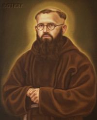 CHOJNACKI Jerome (Bro. Fidelis) - Contemporary painting, source: www.powolanie-kapucyni.pl, own collection; CLICK TO ZOOM AND DISPLAY INFO