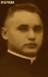 CYRANKOWSKI John; source: Fr Anastasius Nadolny, prof., „Biographical dictionary of priests ordained in the years 1921—1945 working in the Chełmno diocese”, Bernardinum publishing house 2021, own collection; CLICK TO ZOOM AND DISPLAY INFO
