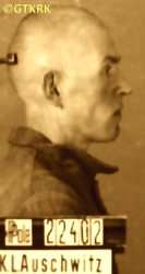 GOCIEK Joseph - c. 04.11.1941, KL Auschwitz, concentration camp's photo; source: Archives of Auschwitz-Birkenau State Museum in Oświęcim (auschwitz.org), own collection; CLICK TO ZOOM AND DISPLAY INFO