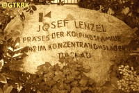 LENZEL Joseph Augustus Maximilian - Commemorative stone, Berlin?, source: twitter.com, own collection; CLICK TO ZOOM AND DISPLAY INFO