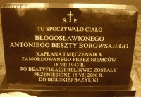 BESZTA-BOROWSKI Anthony - Tomb, mausoleym, parish church, Nacza, source: www.blogmedia24.pl, own collection; CLICK TO ZOOM AND DISPLAY INFO
