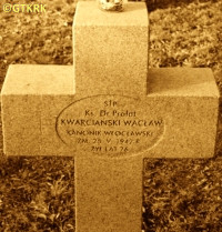 KWARCIAŃSKI Vaclav - Tomb, Polish war quarter, Rakoskeresztur cemetery, Budapest, Hungary, source: nieobecni.com.pl, own collection; CLICK TO ZOOM AND DISPLAY INFO