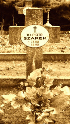 SZAREK Peter - Tomb, Bydgoszcz Heroes cemetery, Bydgoszcz, source: www.pomorska.pl, own collection; CLICK TO ZOOM AND DISPLAY INFO