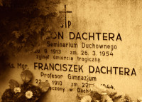 DACHTERA Francis - Cenotaph, Blessed Heart of Jesus cemetery, Bydgoszcz, source: own collection; CLICK TO ZOOM AND DISPLAY INFO