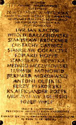 ROŻEK Alexander - Commemorative plaque, f. Railways High School, Kopernika str., Bydgoszcz, source: www.nauczyciele.bydgoszcz.pl, own collection; CLICK TO ZOOM AND DISPLAY INFO