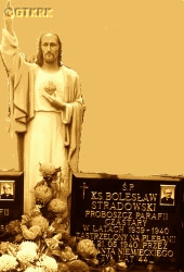 STRADOWSKI Boleslav - Tomb, parish cemetery, Czastary, source: www.zsczastary.edu.pl, own collection; CLICK TO ZOOM AND DISPLAY INFO