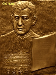 FRELICHOWSKI Steven Vincent - Commemorative plaque, KL Dachau concentration camp's museum, source: magazyn-polonia.com, own collection; CLICK TO ZOOM AND DISPLAY INFO