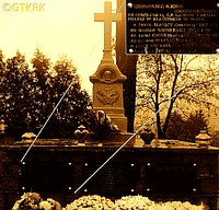 PÓŁKOWSKI Valerian (Fr James) - Tombstone, parish cemetery, Dukla, source: nieobecni.com.pl, own collection; CLICK TO ZOOM AND DISPLAY INFO
