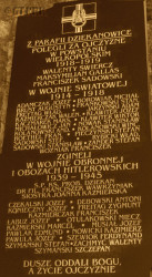 WAWRZYNIAK Francis - Monument, Dziekanowice, source: www.fotosik.pl, own collection; CLICK TO ZOOM AND DISPLAY INFO