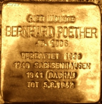 POETHER Bernard - Commemorative plague, Card. Hengsbach Square, Gladbeck, source: www.regiofreizeit.de, own collection; CLICK TO ZOOM AND DISPLAY INFO