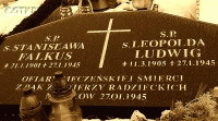LUDWIG Gertruda (s. Leopolda) - Nagrobek, cmentarz parafialny, Goczałkowice-Zdrój, źródło: katowice.gosc.pl, zasoby własne; KLIKNIJ by POWIĘKSZYĆ i WYŚWIETLIĆ INFO