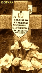 KRYSTOSIK Stanislav - Tomb, St Martin's cemetery, Gostynin, source: www.youtube.com, own collection; CLICK TO ZOOM AND DISPLAY INFO