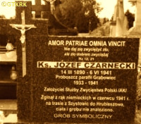 CZARNECKI Józef - Cenotaf, cmentarz parafialny, Grabowiec, źródło: www.rodzinakulik.eu, zasoby własne; KLIKNIJ by POWIĘKSZYĆ i WYŚWIETLIĆ INFO