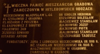 RÓŻAŃSKI Zdislav - Commemorative plague, St Stanislaus parish church, Grabów Łęczycki, source: panaszonik.blogspot.com, own collection; CLICK TO ZOOM AND DISPLAY INFO
