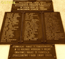 BROCKI Anthony - Commemorative plaque, Gruta, source: www.radiopik.pl, own collection; CLICK TO ZOOM AND DISPLAY INFO