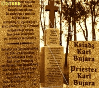 BUJARA Charles - Monument, place of death, Januszkowice, source: www.pspjanuszkowice.pl, own collection; CLICK TO ZOOM AND DISPLAY INFO