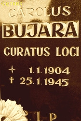BUJARA Charles - Tombstone, St Blaise parish church, Januszkowiec, source: opole.gosc.pl, own collection; CLICK TO ZOOM AND DISPLAY INFO