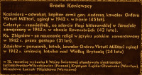 KANIEWSKI Zbigniew - Tablica pamiątkowa, obelisk, rondo braci Kaniewskich, Jarocin, źródło: jarocin.pl, zasoby własne; KLIKNIJ by POWIĘKSZYĆ i WYŚWIETLIĆ INFO
