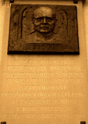 ZAPŁATA Joseph (Bro. Dominic) - Commemorative plaque, St Casimir the Prince church, Jerka, source: www.polskaniezwykla.pl, own collection; CLICK TO ZOOM AND DISPLAY INFO