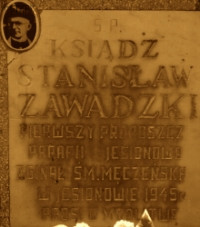 ZAWADZKI Paul - Grave (old?), parish cemetery, Jesionowo, source: jesionowo.prv.pl, own collection; CLICK TO ZOOM AND DISPLAY INFO