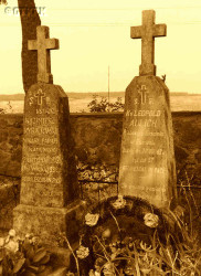 AULICH Leopold - Dawny nagrobek, cmentarz przykościelny, Kamień, źródło: www.iwieniec.eu, zasoby własne; KLIKNIJ by POWIĘKSZYĆ i WYŚWIETLIĆ INFO