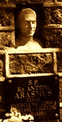 ARASMUS Anthony - Tomb, parish cemetery, Kiełpino, source: www.wawalder.net, own collection; CLICK TO ZOOM AND DISPLAY INFO