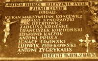 KONCEWICZ Maximilian - Commemorative plaque, Kłecko, source: www.wtg-gniazdo.org, own collection; CLICK TO ZOOM AND DISPLAY INFO