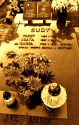 SUDY Charles - Cenotaph, parish cemetery, Klimontów; source: thanks to Mr Christopher Wochniak kindness, own collection; CLICK TO ZOOM AND DISPLAY INFO