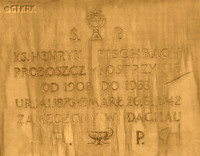 FISCHBACH John Henry - Commemorative plaque, St Peter and St Paul church, Kostrzyń, source: www.parafia-kostrzyn.pl, own collection; CLICK TO ZOOM AND DISPLAY INFO