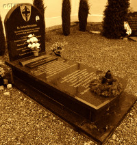 HIRSCHFELDER Gerard Francis John - Tomb, parish cemetery, Kłodzka str., Kudowa Zdrój, source: groby.radaopwim.gov.pl, own collection; CLICK TO ZOOM AND DISPLAY INFO