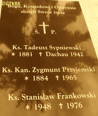 SYPNIEWSKI Thaddeus - Cenotaph, tombstone, parish cemetery, Kamień Kujawski, source: lubienkujawski.grobonet.com, own collection; CLICK TO ZOOM AND DISPLAY INFO