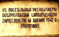 PIECHOWSKI Boleslav Bronislav - Commemorative plaque, commemorative cross, Lubiszewo, source: mariateresa.pl, own collection; CLICK TO ZOOM AND DISPLAY INFO