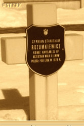 ROZUMKIEWICZ Stanislav (Fr Cyprian) - Tomb, Defenders of Lviv cemetery, Lviv, source: nieobecni.com.pl, own collection; CLICK TO ZOOM AND DISPLAY INFO