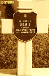 LUCACIU Anthony (Fr Innocent Mary) - Tomb, Defenders of Lviv cemetery, Lviv, source: nieobecni.com.pl, own collection; CLICK TO ZOOM AND DISPLAY INFO
