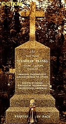 FRANKL Stanislav - New tombstone, Janowsky cemetery, Lviv (c. 1996), source: commons.wikimedia.org, own collection; CLICK TO ZOOM AND DISPLAY INFO