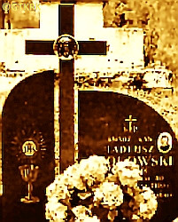 STOKOWSKI Thaddeus - Tombstone, parish cemetery, Michalczew, source: gosc.pl, own collection; CLICK TO ZOOM AND DISPLAY INFO