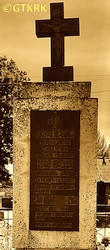 KORDUBA Peter Emilian - Cenotaph, Intercession of the Blessed Virgin Mary church, Mistky, source: shorturl.at, own collection; CLICK TO ZOOM AND DISPLAY INFO