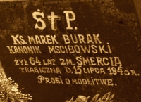 BURAK Mark - Tomb, parish church, Mścibów, source: www.skyscrapercity.com, own collection; CLICK TO ZOOM AND DISPLAY INFO
