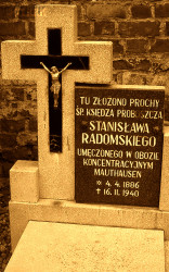 RADOMSKI Stanislav - Tomb (cenotaph), parish church, Niepruszewo, source: www.wtg-gniazdo.org, own collection; CLICK TO ZOOM AND DISPLAY INFO